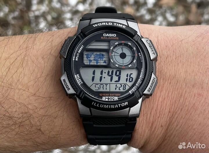 Оригинальные часы Casio Collection AE-1000W-1B