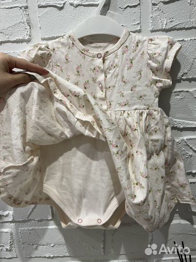 Платье боди на девочку 80 размер