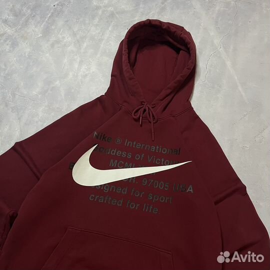 Худи Nike swoosh big logo оригинал