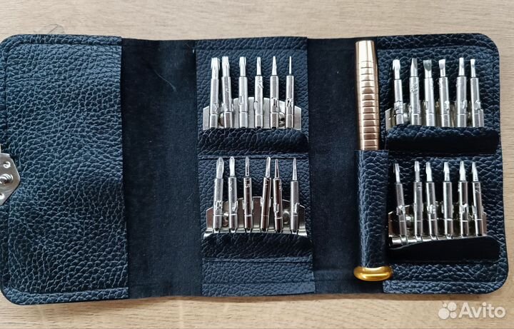 Часовые отвёртки. Набор из 20 шт. сменные