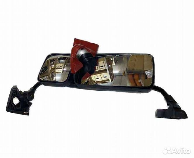 Зеркало заднего вида левое в сборе со стойкой FAW