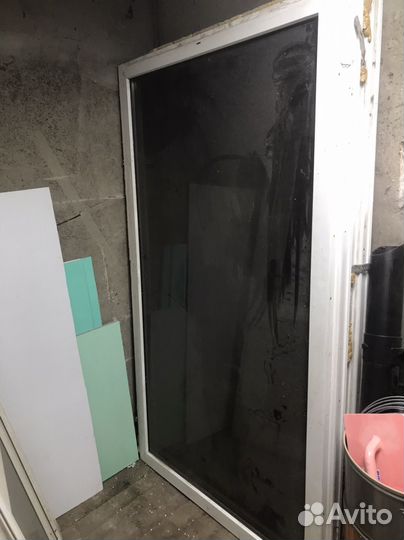 Дверь пластиковая пвх входная бу