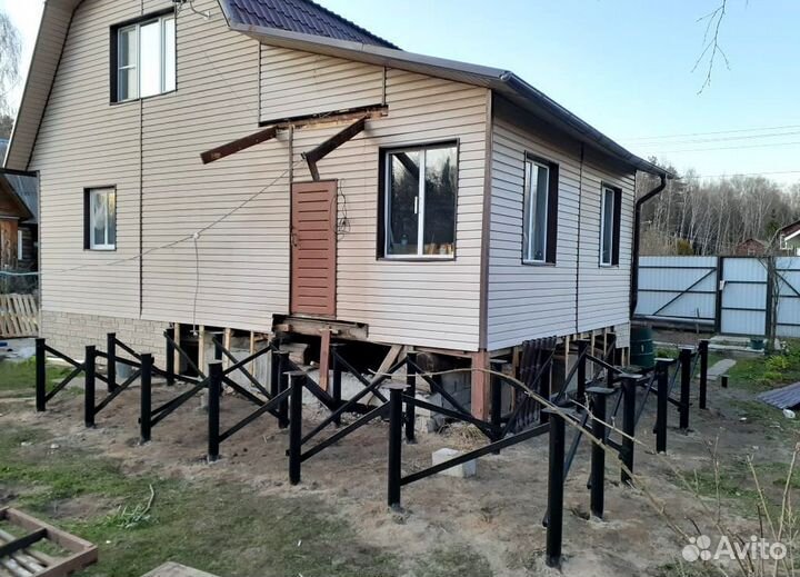 Фундамент винтовые сваи