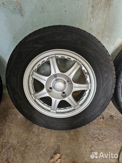 Диски r14 4x114.3, резина