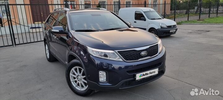 Kia Sorento 2.4 AT, 2013, битый, 155 000 км