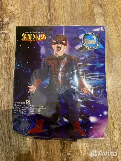 Костюм человек-паук детский с маской