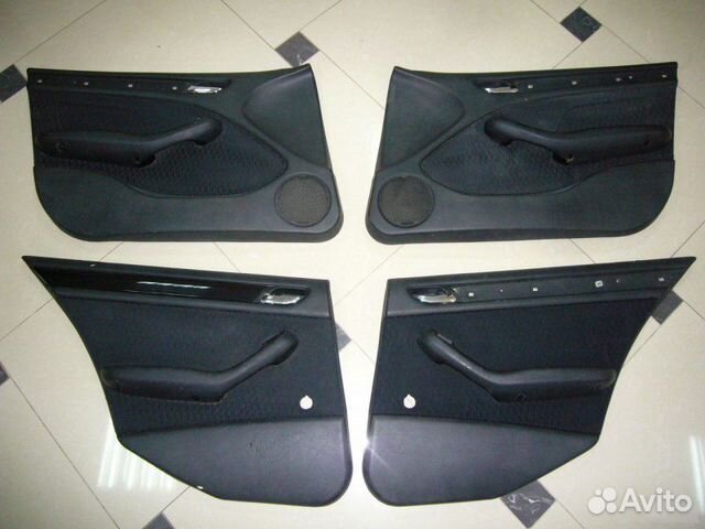 Обшивки дверей комплект Bmw 3 E46