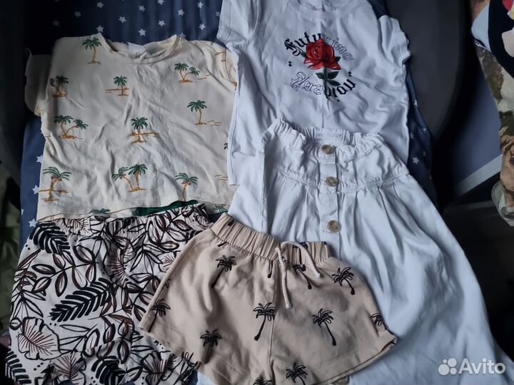 Одежда пакетом на девочку Zara next