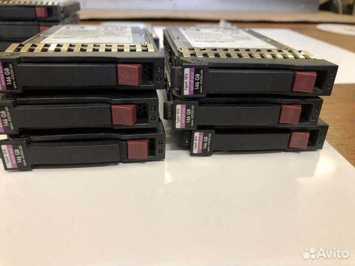 Диски SAS серверные HP