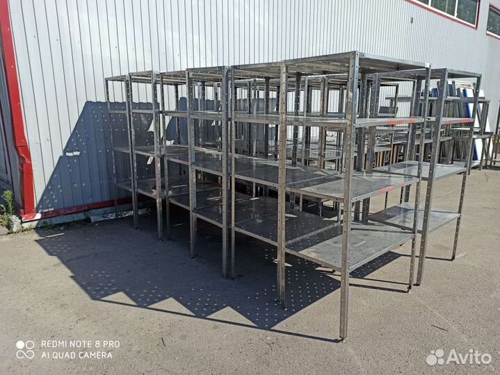 Столы,стелажи,вытяжки,шпильки,полки косынки из нер