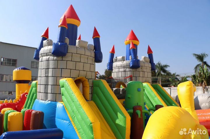 Батуты надувные