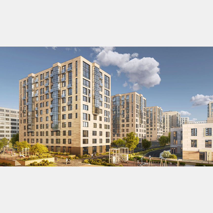 2-к. квартира, 74,1 м², 11/11 эт.