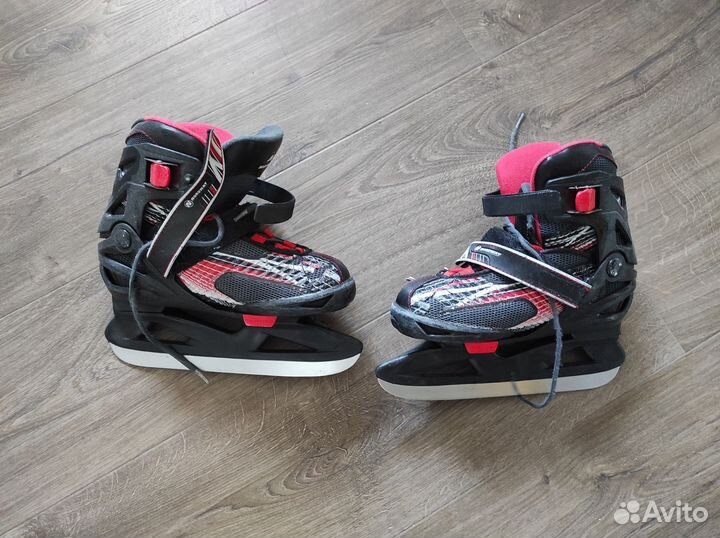 Коньки детские раздвижные 31-35