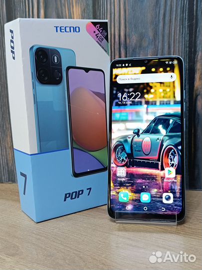 Tecno Pop 7, 2/64 ГБ