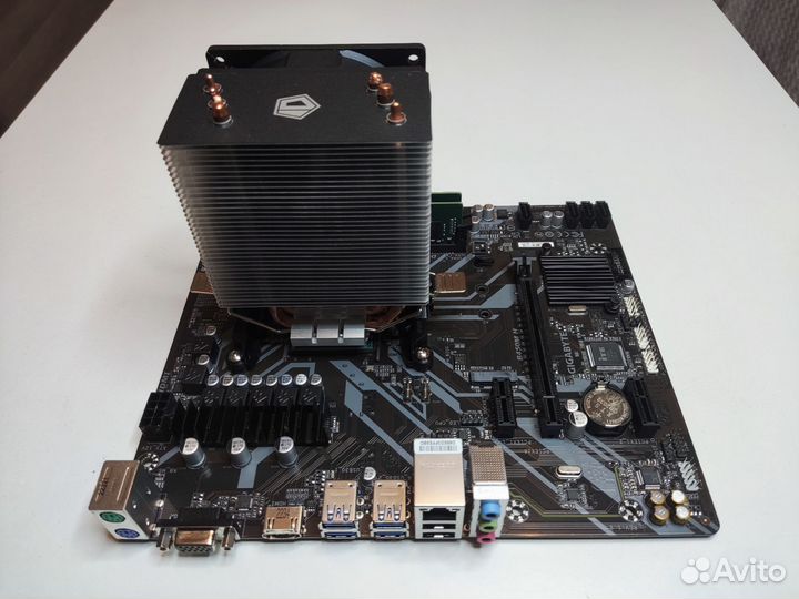 Комплект: Ryzen 5500, B450, 16Gb, кулер