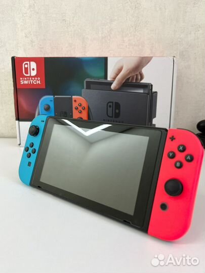Nintendo Switch rev 1 прошитая