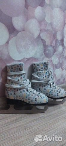 Коньки фигурные утепленные