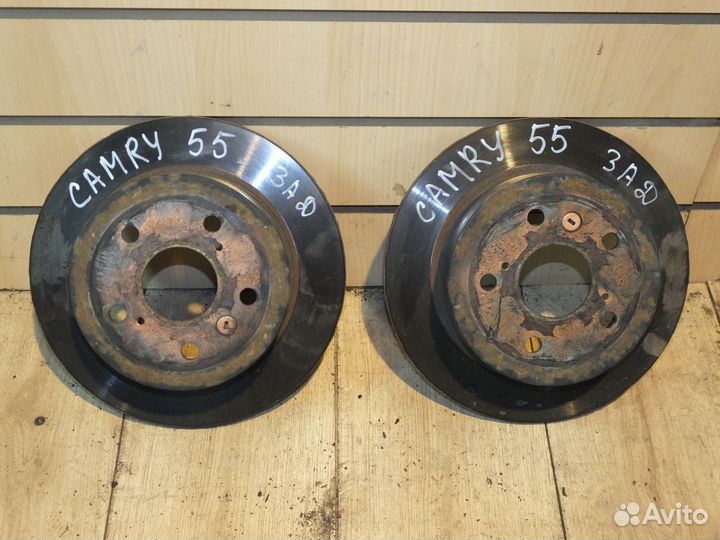 Задние тормозные диски Toyota Camry 50, XV 55
