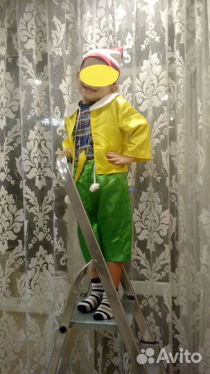 Новогодний костюм пират, Гномик, бетмэн