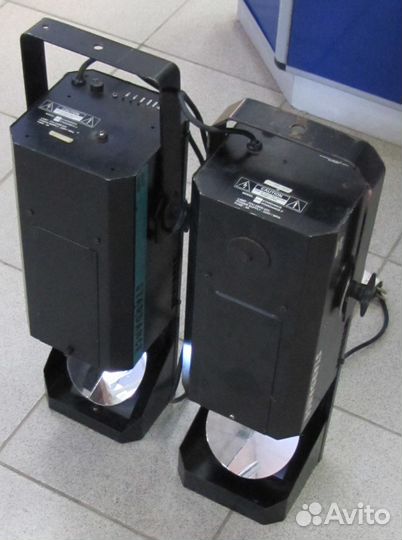 Светомузыка Stardance 2шт Сканеры Pro Полицвет Mic