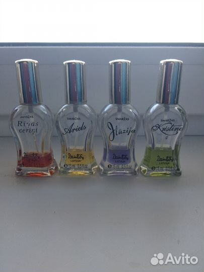 Дзинтарс духи шарики, 7 флаконов