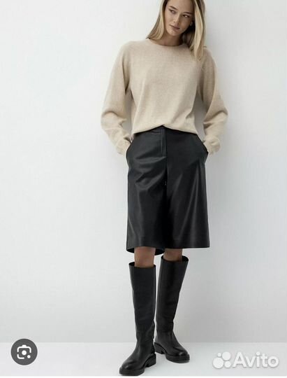 Шорты из экокожи Elis