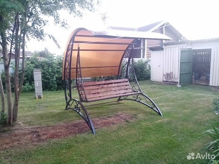 Металлические качели