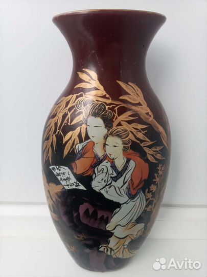 Ваза старинная Китай Сацума 20 век начало