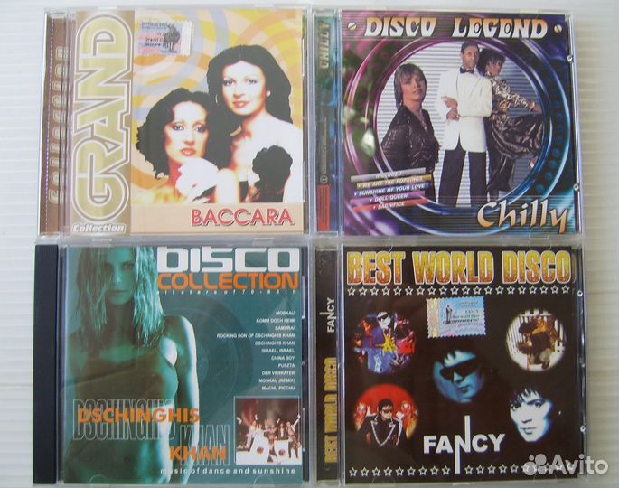 Западная Поп и Диско музыка на CD и мр3