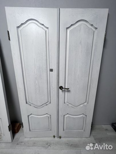 Дверь межкомнатная двухстворачатая