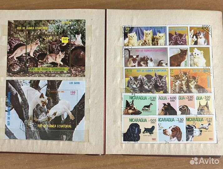 Марки флоры и фауны