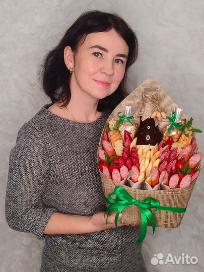 Съедобные букеты для мужчин