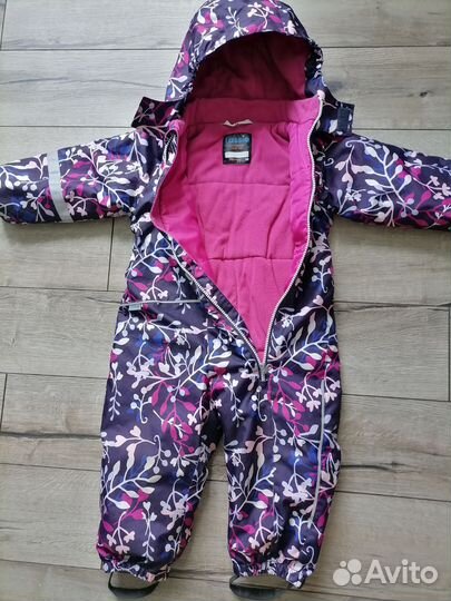 Зимний комбинезон для девочки
