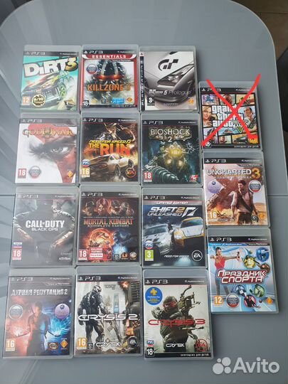 Лицензионные игры ps3