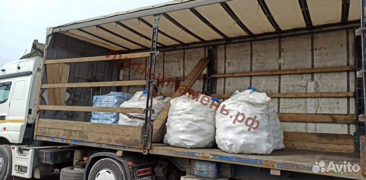 Мраморная крошка в мешках