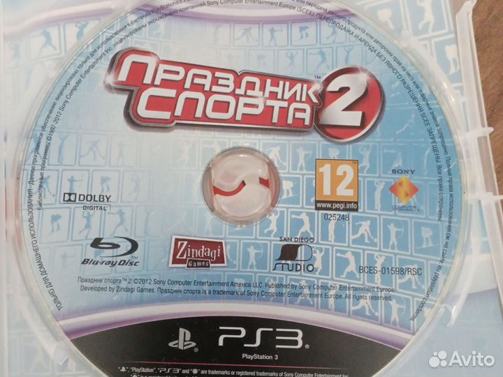 Игра на ps 3 праздник спорта