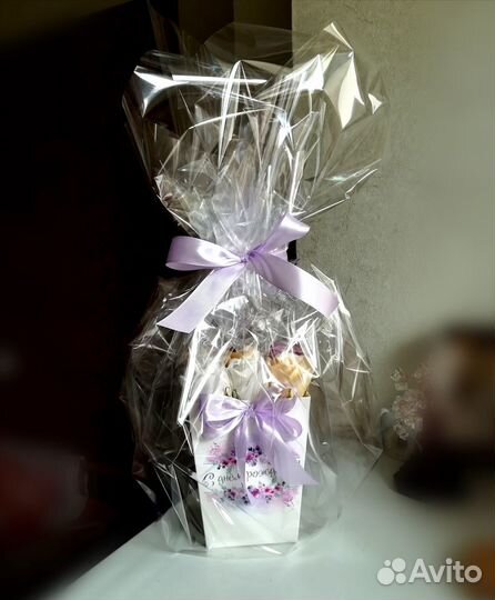 Букет из мыльных роз.подарок.цветы маме.день рожде