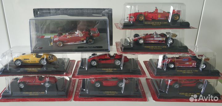 Модели 1 43 F1 Ferrari Mercedes M. Schumacher