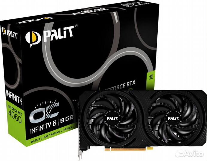 Видеокарта Palit GeForce RTX 4060 Infinity 2 OC