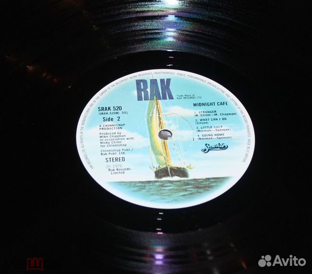 Smokie - Midnight cafe 1st LP UK EX+ NM
