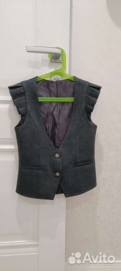 Школьная форма серая