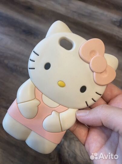 Чехол на iPhone 4, Hello Kitty