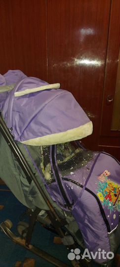 Коляска санки