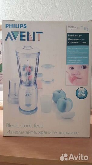 Мини-блендер и набор для кормления aventscf860/25