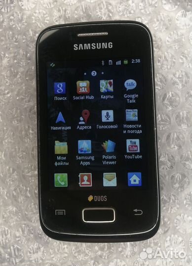 Samsung Galaxy Y Duos GT-S6102, 512 МБ