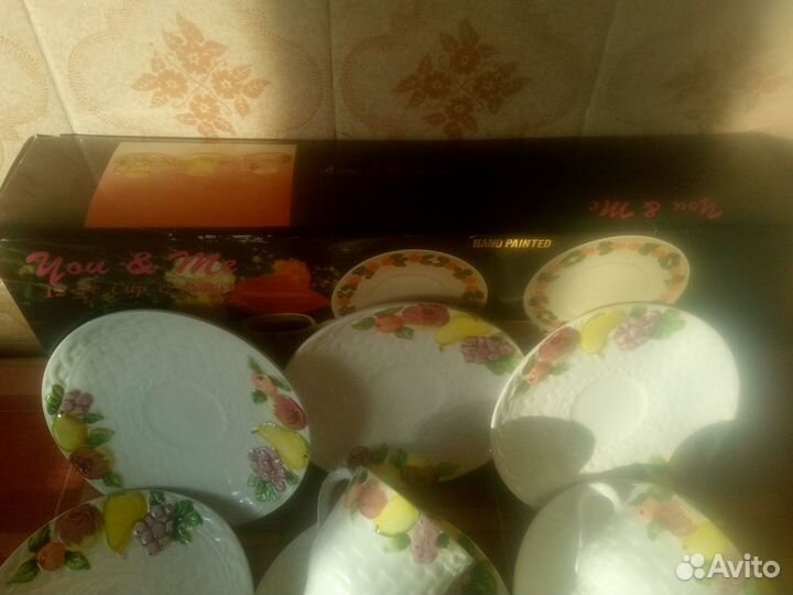 Сервиз на 6 персон. ручная работа. япония