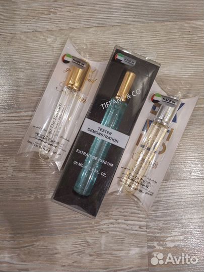 Тестеры ОАЭ 3 штуки 400