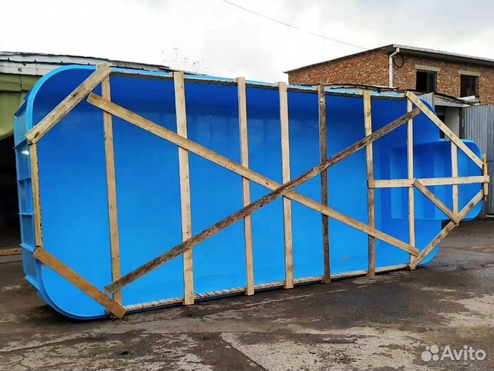 Бассейн 7х3 пластиковый