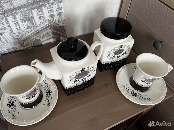 Керамический чайный набор