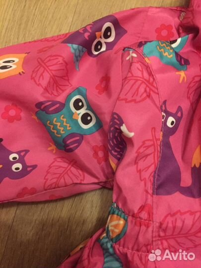 Ветровка для девочки 80 и флисовые кофты 12-24